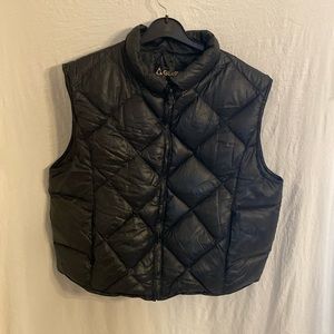 Vintage Gerry Black Down Vest